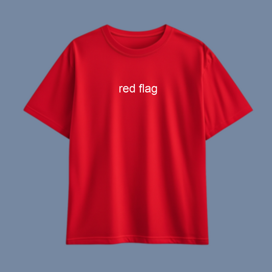FRANELA RED FLAG