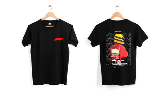 FRANELA AYRTON SENNA FÓRMULA 1 CARROS