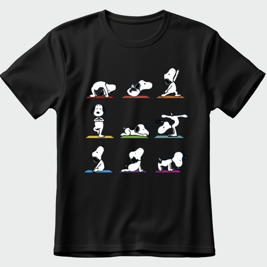 FRANELA SNOOPY YOGA