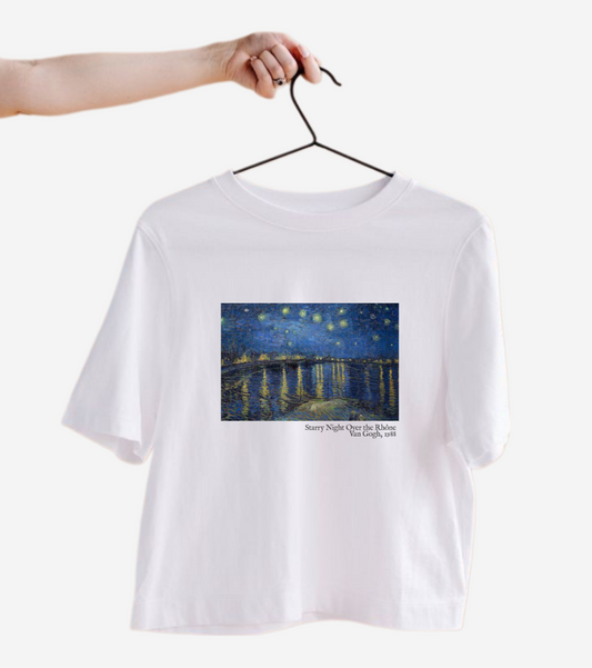 FRANELA STARRY NIGHT VAN GOGH ARTE