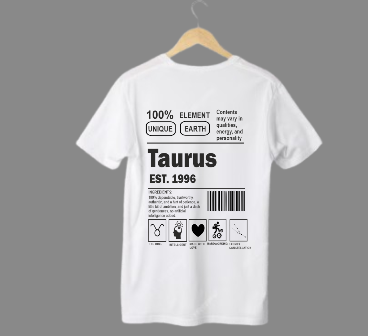 FRANELA TAURUS SIGNO ZODIACAL