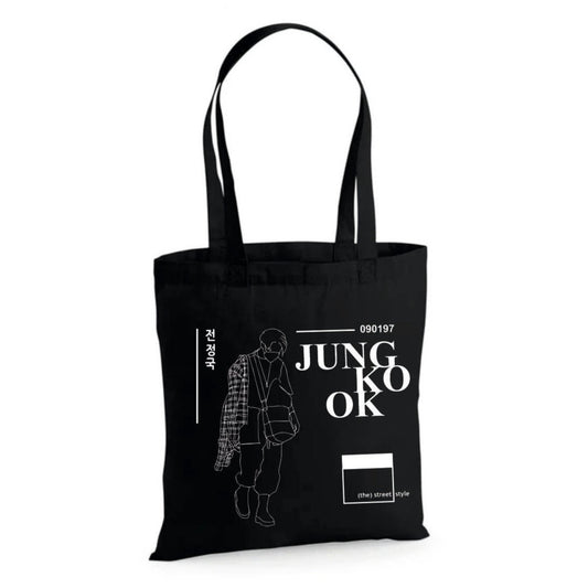 TOTE BAG JUNGKOOK KPOP MÚSICA