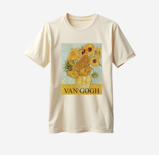 FRANELA GIRASOLES VAN GOGH ARTE