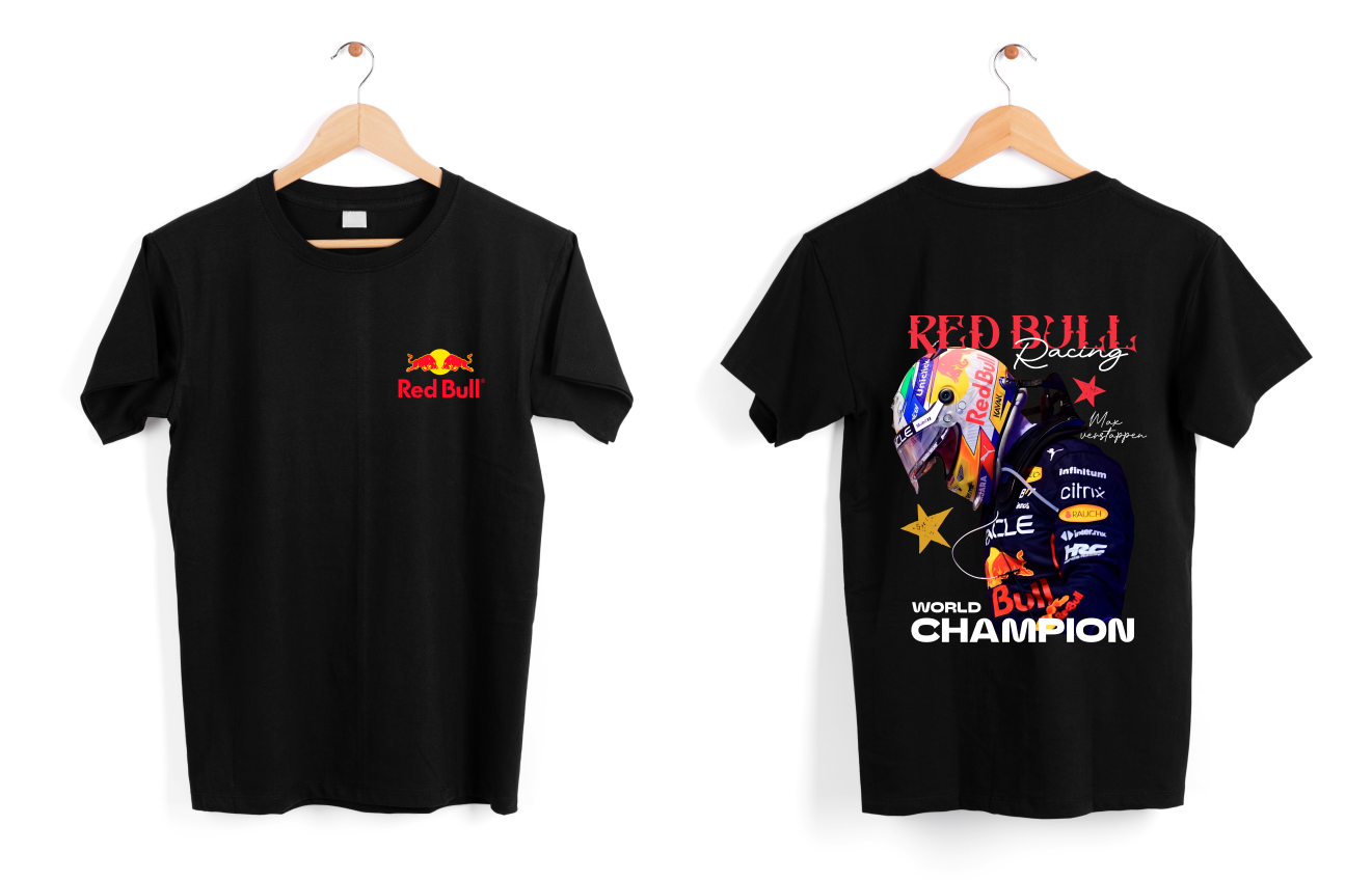 FRANELA RED BULL MAX VERSTAPPEN FÓRMULA 1 CARROS