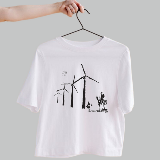 FRANELA EL QUIJOTE Y LOS MOLINOS DE VIENTO LITERATURA