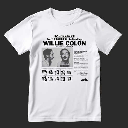 FRANELA WILLIE COLON LA GRAN FUGA SALSA