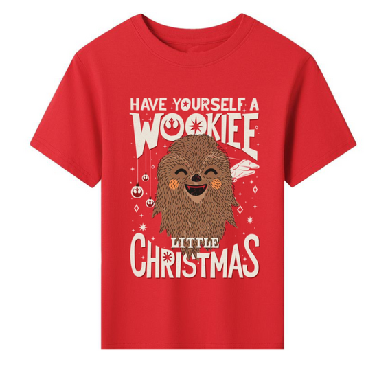FRANELA WOOKIE CHRISTMAS STAR WARS NAVIDAD